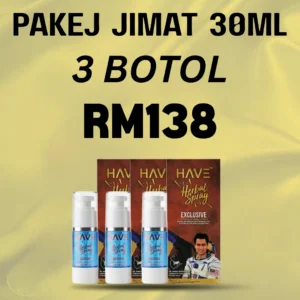 PAKEJ JIMAT 30ML 3 BOTOL