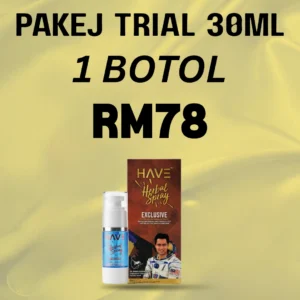 PAKEJ TRIAL 30ML 1 BOTOL