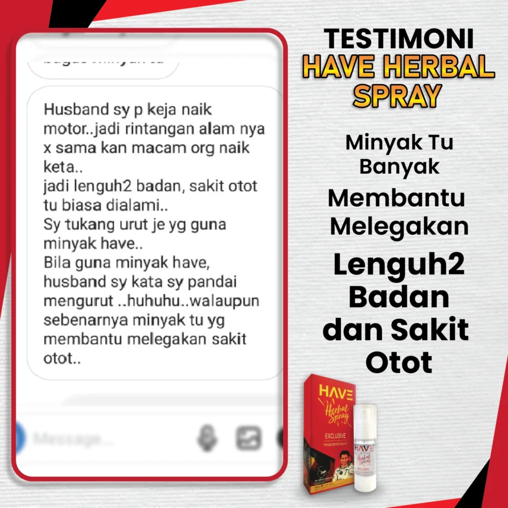 LENGUH BADAN DAN OTOT DAH LEGA